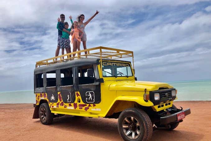 Preparados para recorrer Pipa en 4x4