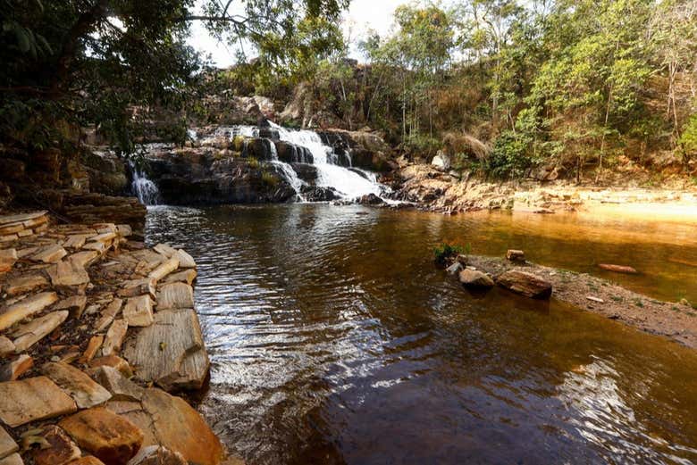 Piscina natural de la cascada Coqueiro
