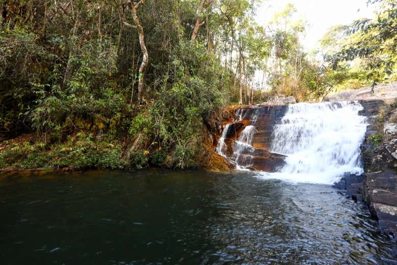 Paisajes de la cascada Garganta