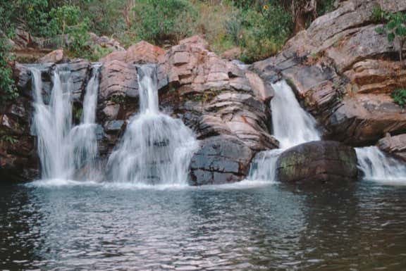 Piscina natural de la cascada de Araras