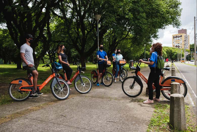 Pedalando pelos parques de Porto Alegre