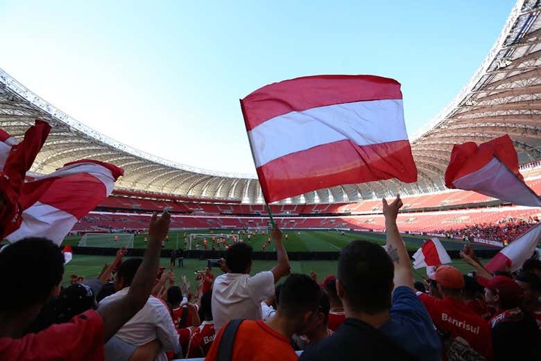 Ingresso para um jogo do Inter em Porto Alegre -  Portugal