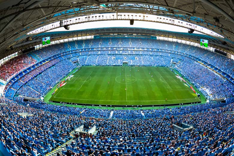 Grêmio's stadium is usually full at every game