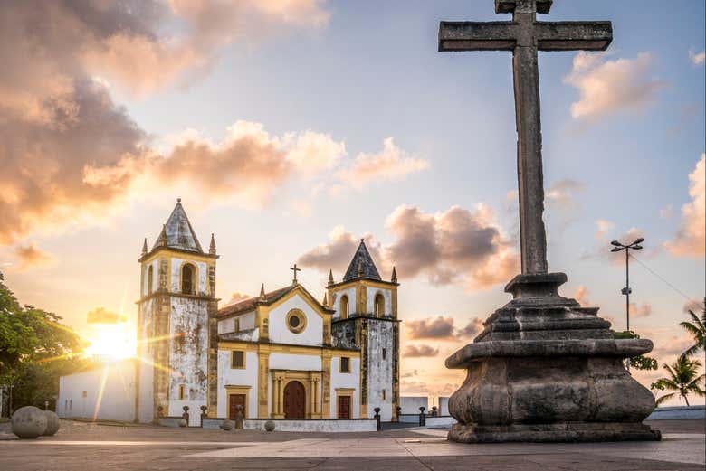 Entardecer em Olinda