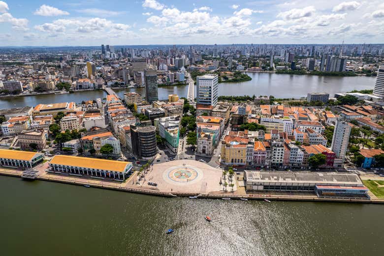 Vue panoramique sur Recife
