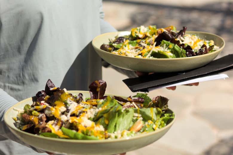Enjoy lunch at LUP Beach Club