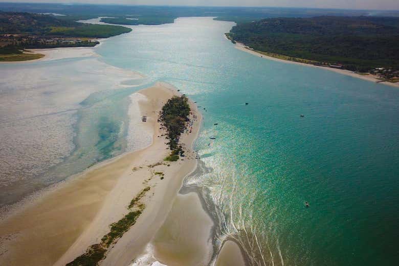 Você vai contemplar paisagens paradisíacas