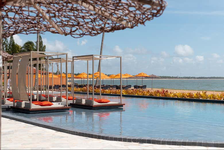 Take a dip in an infinity pool
