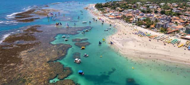 Passeio de helicóptero por Porto de Galinhas
