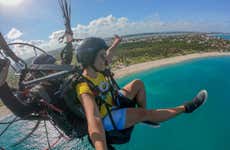 Voo de paramotor sobre Porto de Galinhas