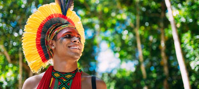 Excursão à praia de Coroa Vermelha e à aldeia indígena Pataxó Coroa