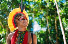 Excursión a la playa de Coroa Vermelha y la aldea indígena Pataxó Coroa