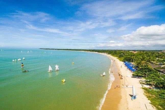 Praia onde será realizada a atividade
