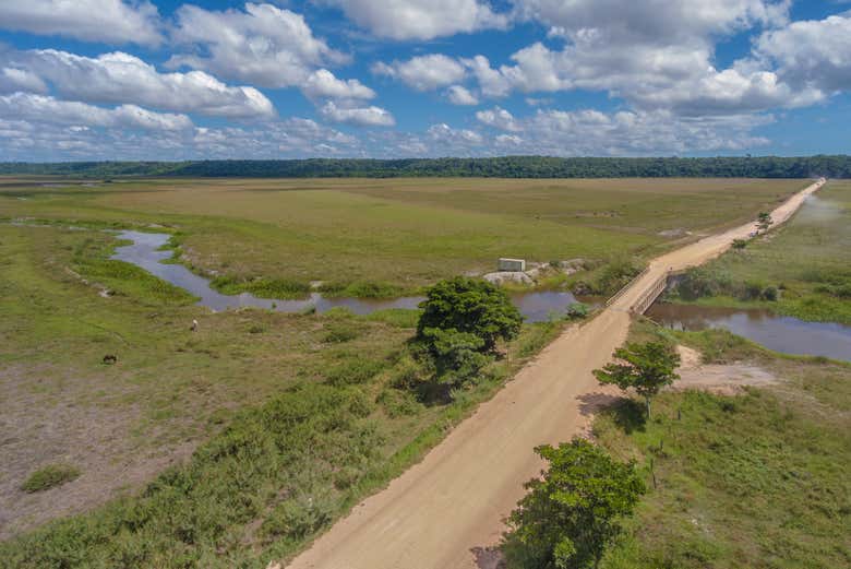 Os arredores da praia do Espelho são ideais para caminhadas