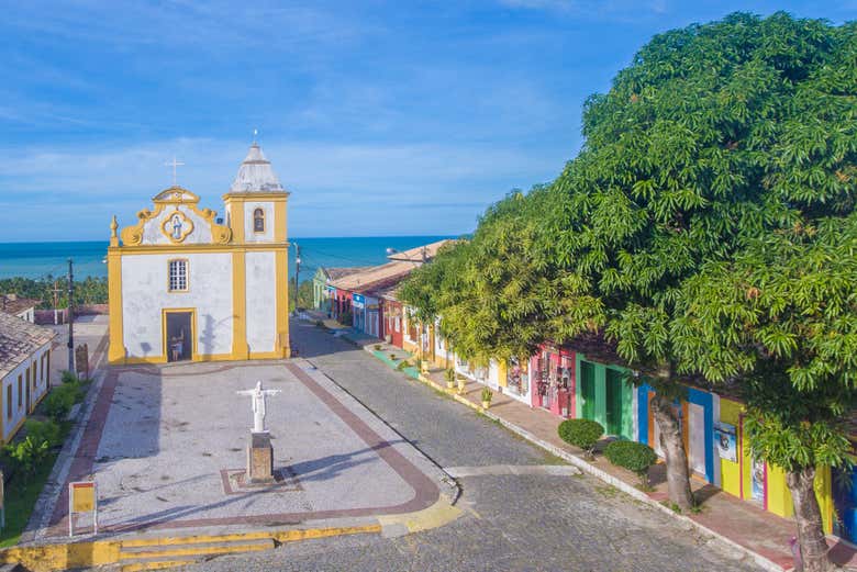 Centro histórico de Arraial d'Ajuda