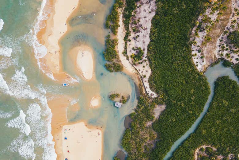 Vista aérea de Trancoso