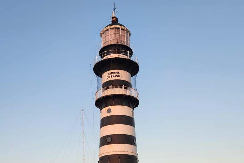 See if you can spot the Abrolhos lighthouse
