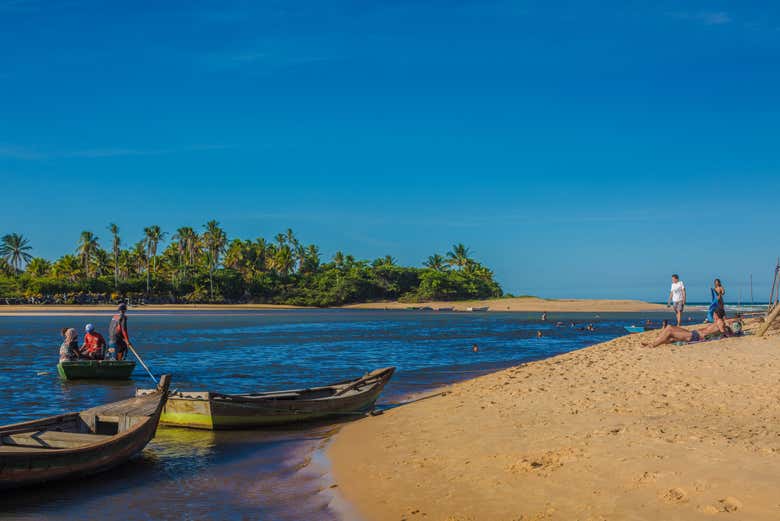 Relaxando em Caraíva
