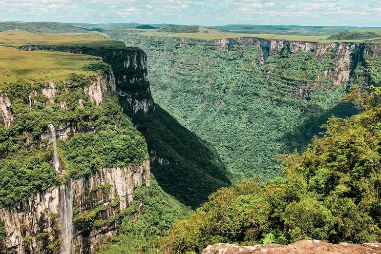 Paisajes del cañón Fortaleza