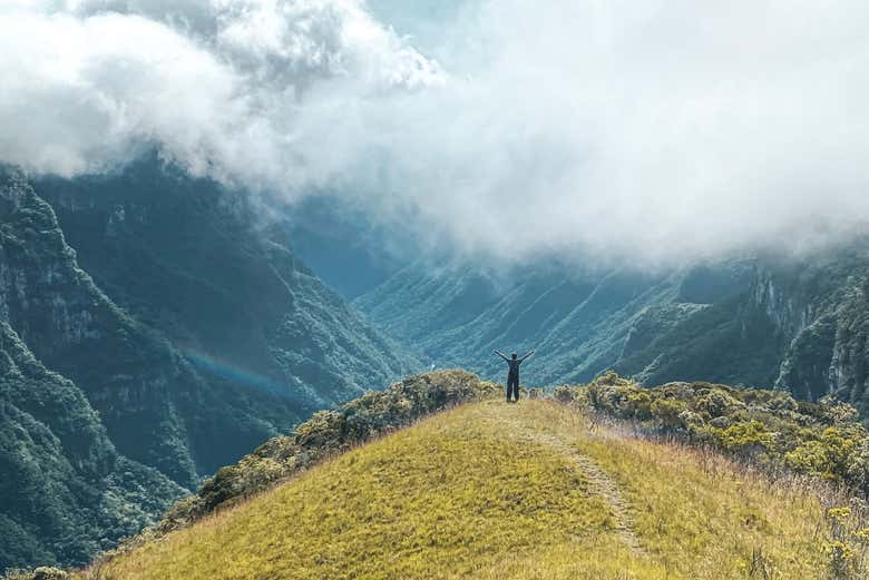 Paisajes naturales del cañón Fortaleza