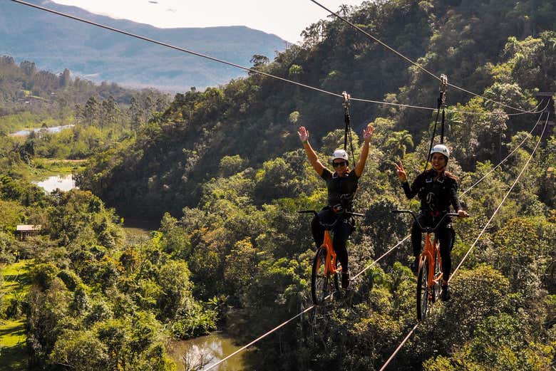 Cycling through the sky