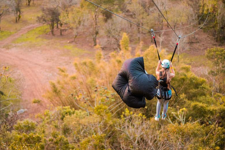 Enjoy the views as you make your descent