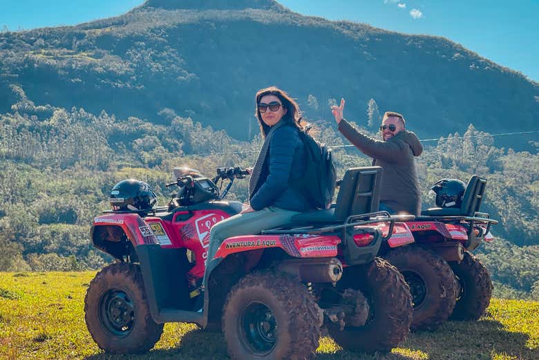 Tour the canyon landscapes on a quad bike