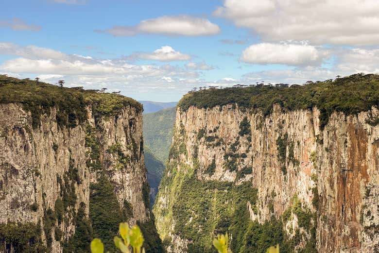Contemplaremos unos espectaculares paisajes