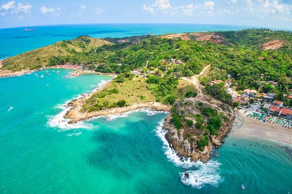 Excursão às praias de Cabo Santo Agostinho