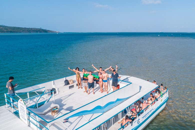 Profitez de la traversée en catamaran