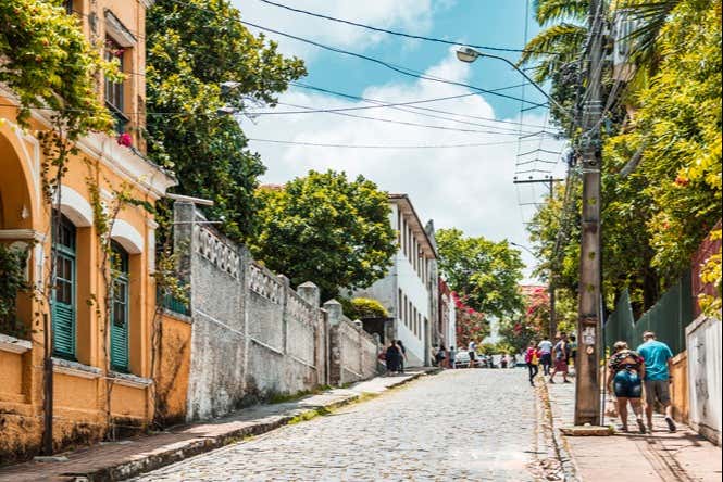 Subindo as ruas de Olinda