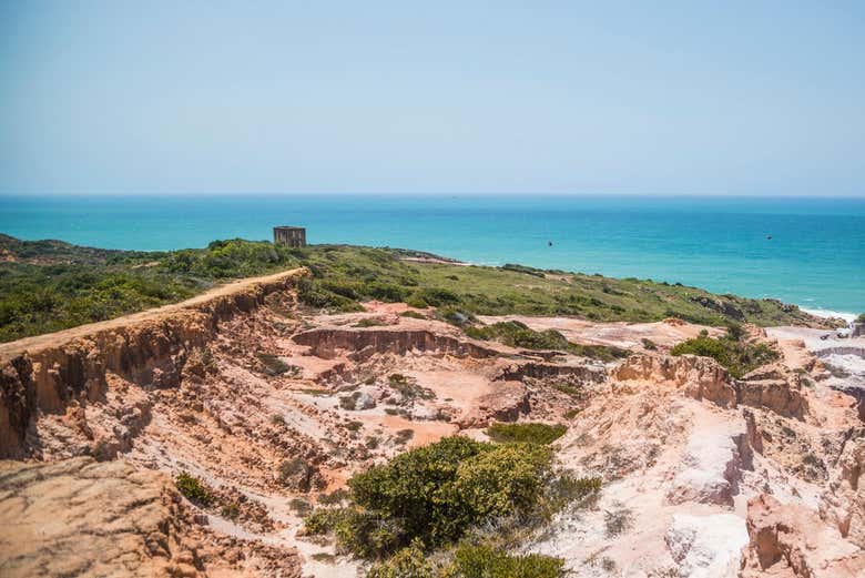Panorâmica da praia de Cabo de Santo Agostinho