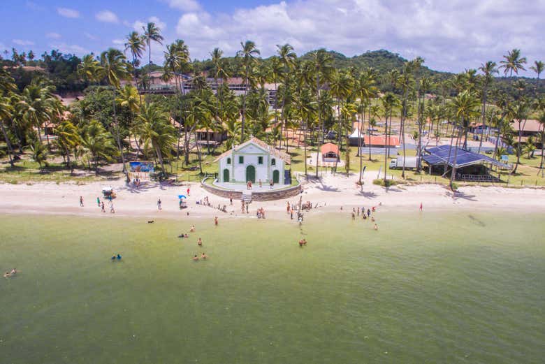 Panorâmica da praia dos Carneiros