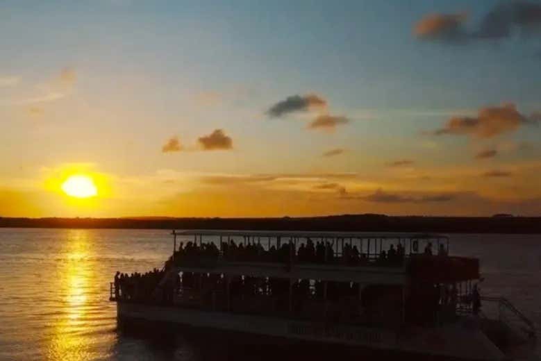 Sunset at Jacaré Beach