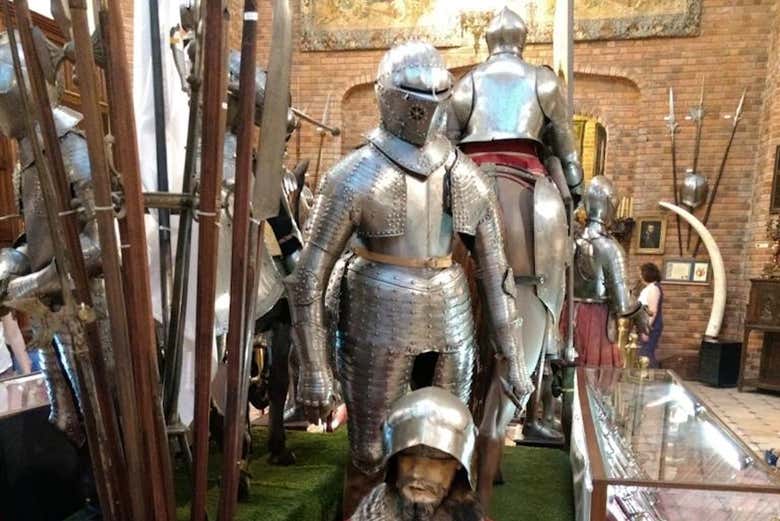 Armaduras expostas