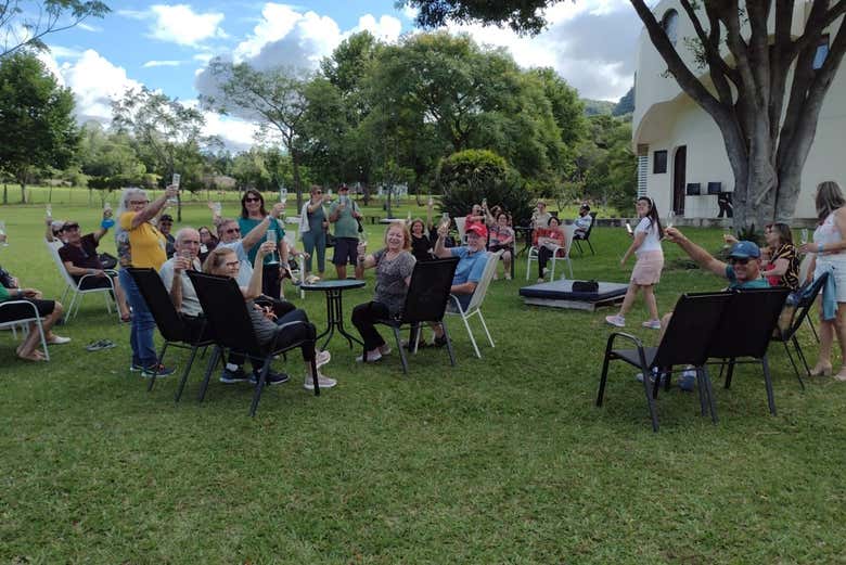 Durante la degustazione