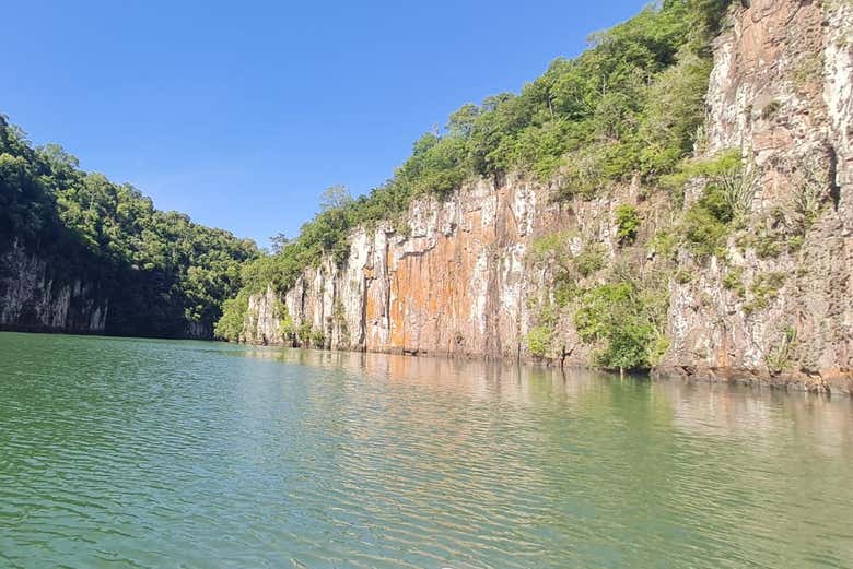 Balade dans le barrage d'Itaúba