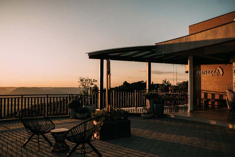 Coucher de soleil à Faxinal do Sortuno