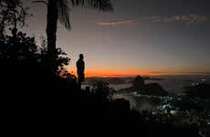 Dona Marta Viewpoint Sunrise & Christ the Redeemer