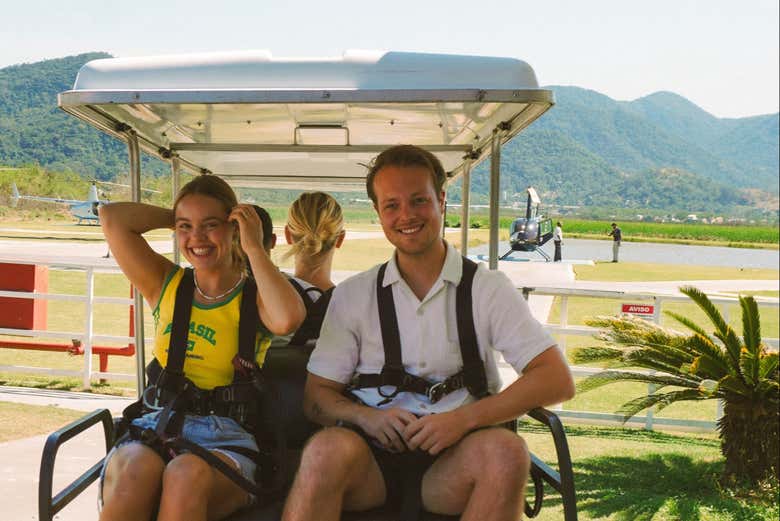 El helipuerto desde el que volaremos