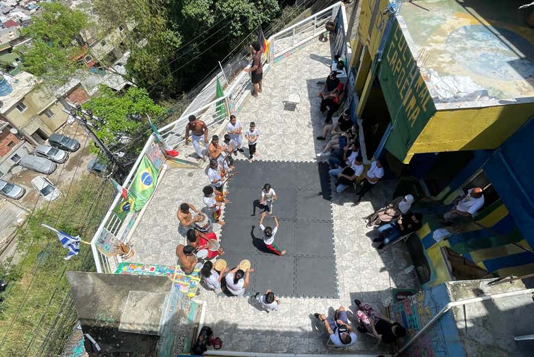 Capoeira nella favela
