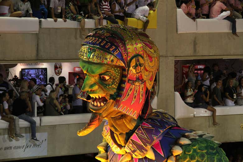 Assistindo ao desfile