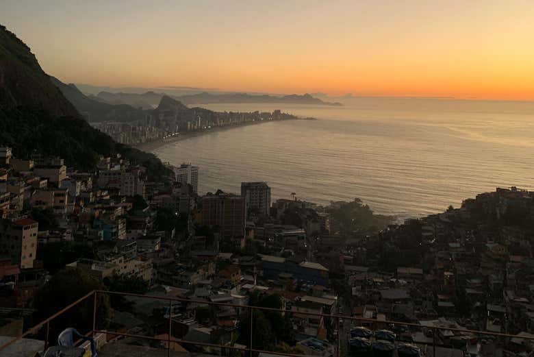 Enjoy the sunset from Vidigal
