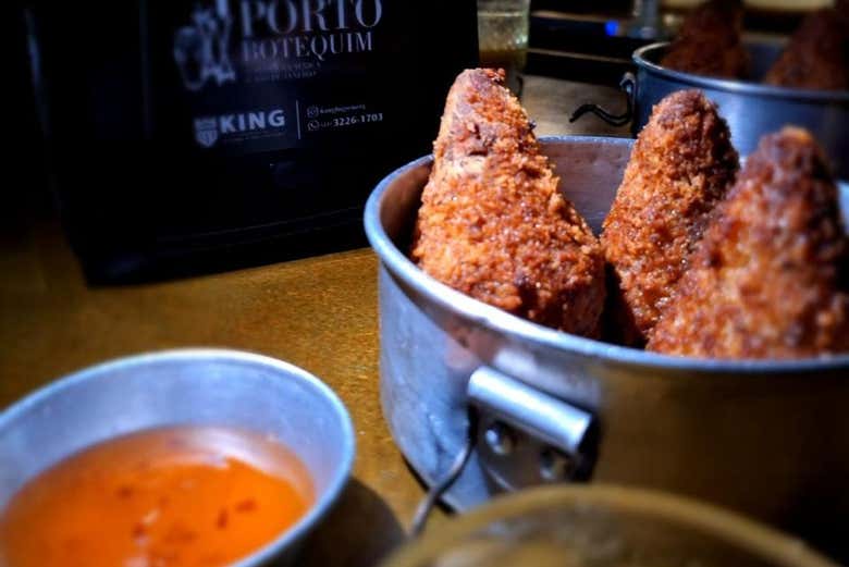 Coxinha de Pernil