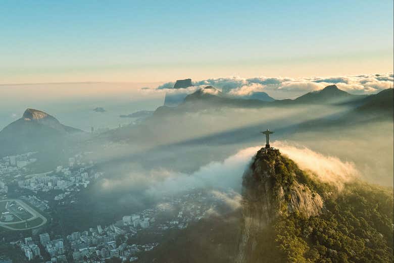 Tendréis el Cristo Redentor a vuestros pies
