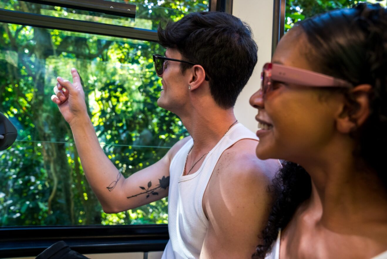 Contemple os visuais incríveis até o topo