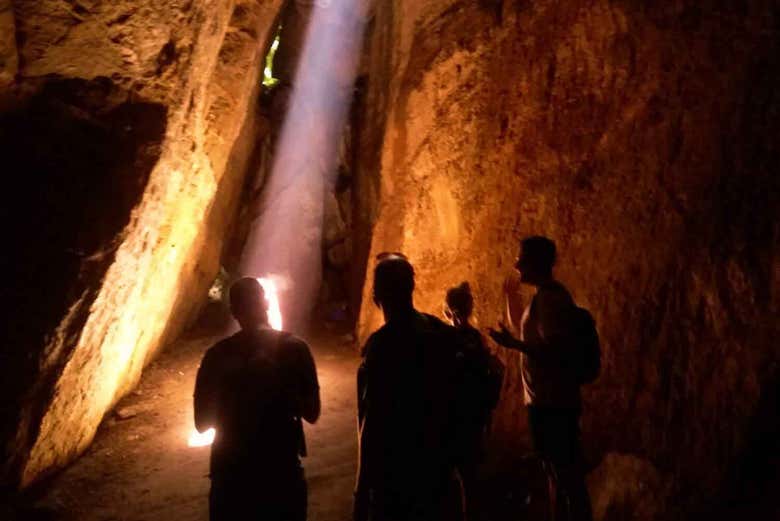 Visitaremos varias cuevas de Tijuca