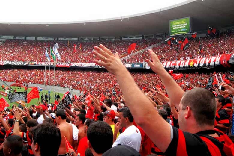 El fútbol se vive con mucha pasión en Río