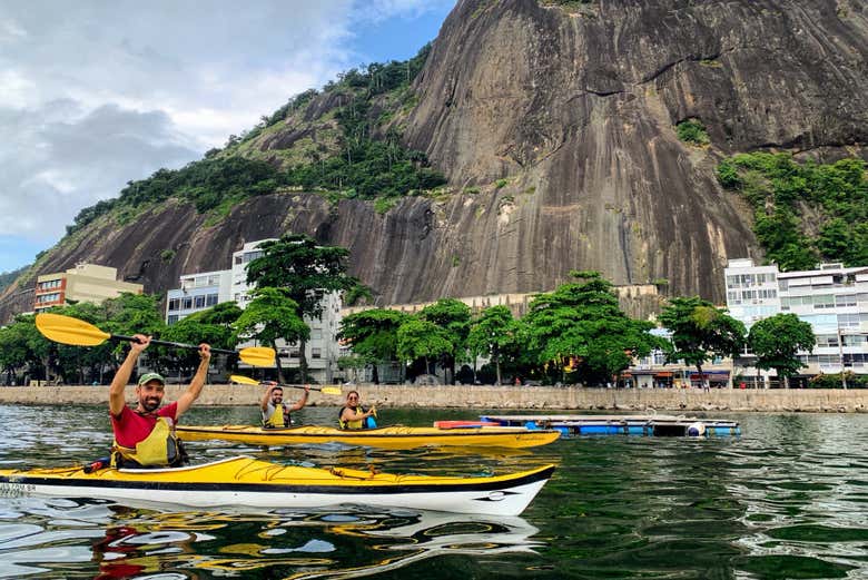 Diversão com os amigos durante a atividade