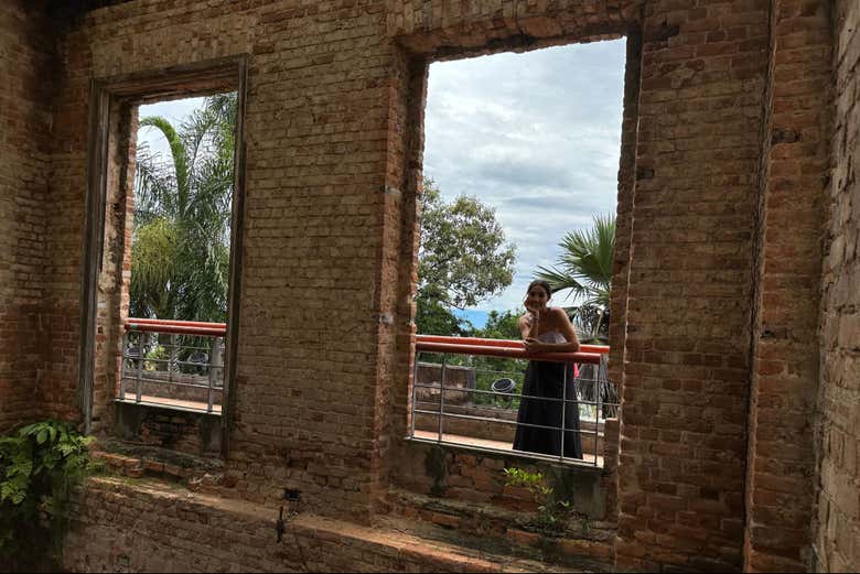 Un rincón en el Parque de las Ruinas